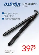 Promotie: Ontkruller ST250E