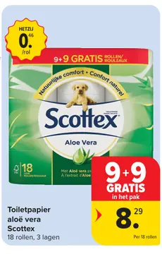 Aanbieding: Toiletpapier aloë vera