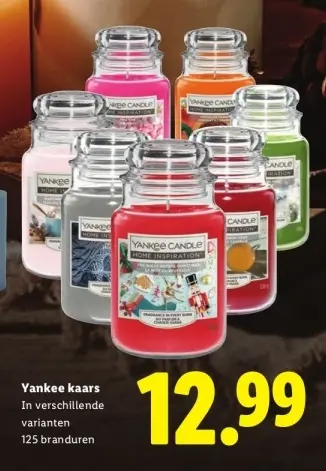 Aanbieding: Yankee kaars