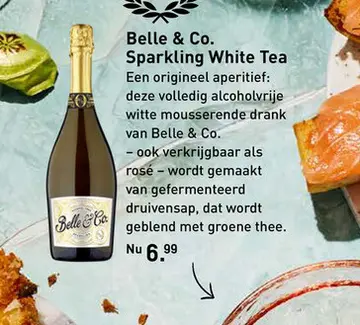 Aanbieding: Belle & Co. Sparkling White Tea