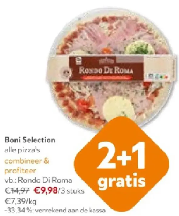 Promotie: Pizza