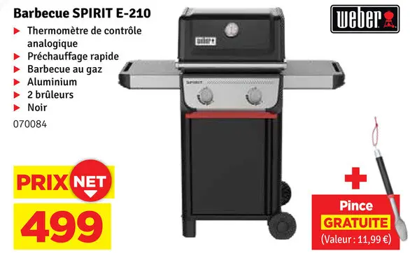 Offre: Barbecue SPIRIT E-210