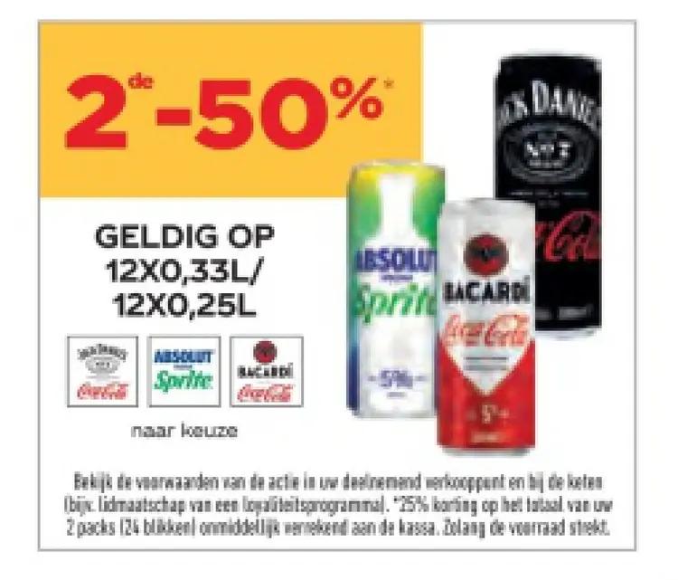 Promotie: Jack Daniels, Bacardi