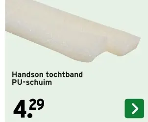 Aanbieding: Handson tochtband