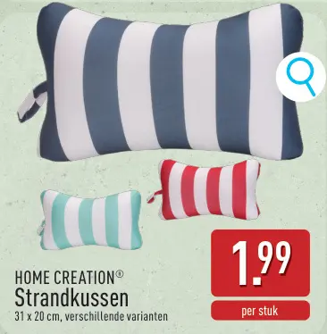 Promotie: Strandkussen