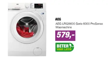 Aanbieding: AEG LF628600 Serie 6000 ProSense Wasmachine