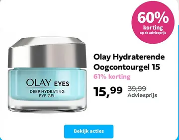 Aanbieding: Olay Hydraterende Oogcontourgel
