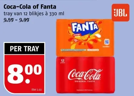 Aanbieding: Coca-Cola of Fanta