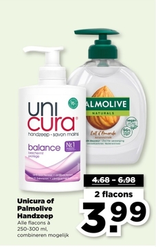 Aanbieding: Unicura of Palmolive Handzeep