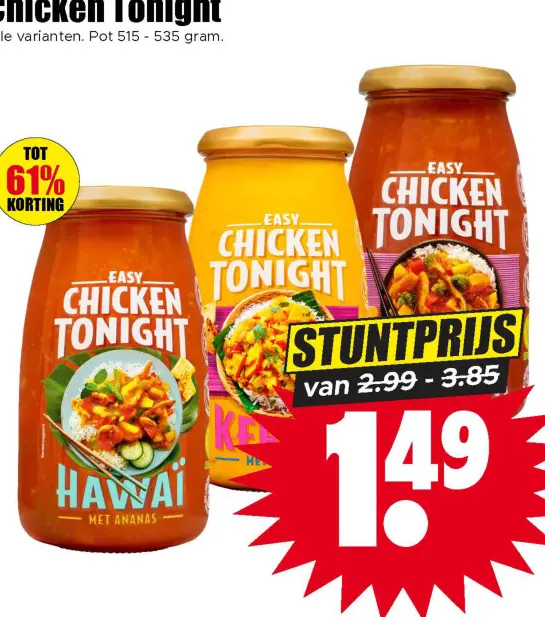Aanbieding: Chicken Tonight