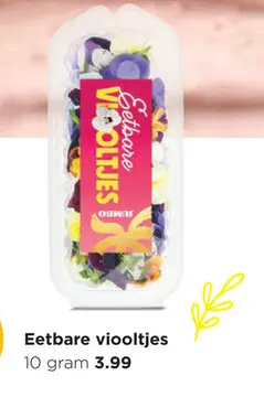 Promotie: Eetbare viooltjes