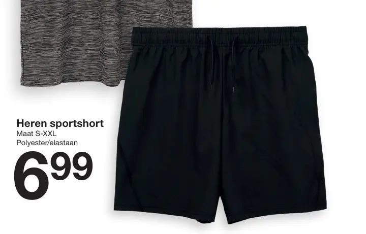 Promotie: Heren sportshort