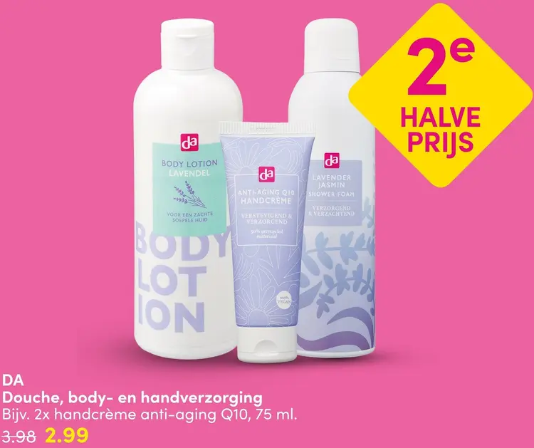Aanbieding: Douche, body- en handverzorging
