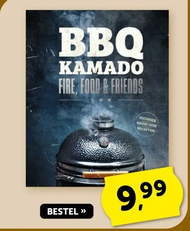 Aanbieding: Bbq kamado fire, food & friends