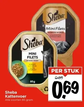 Aanbieding: Sheba Kattenvoer