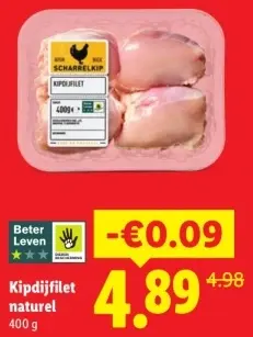 Aanbieding: Kipdijfilet naturel