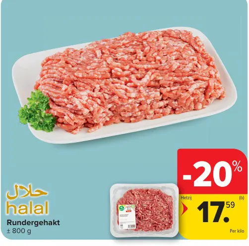 Promotie: Rundergehakt