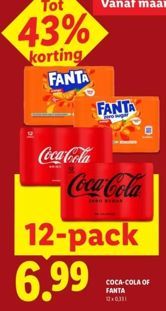 Aanbieding: Coca-Cola or Fanta