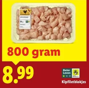 Aanbieding: Kipfiletblokjes
