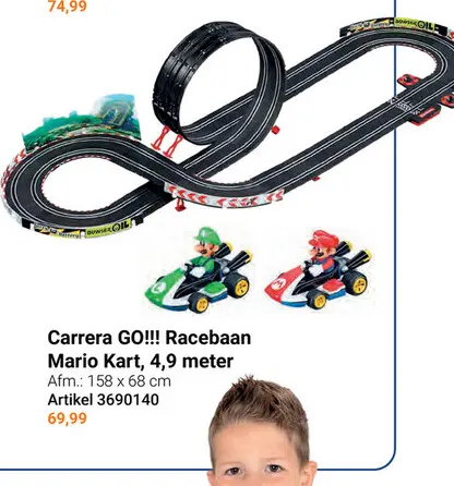 Aanbieding: Carrera GO!!! Racebaan - Mario Kart