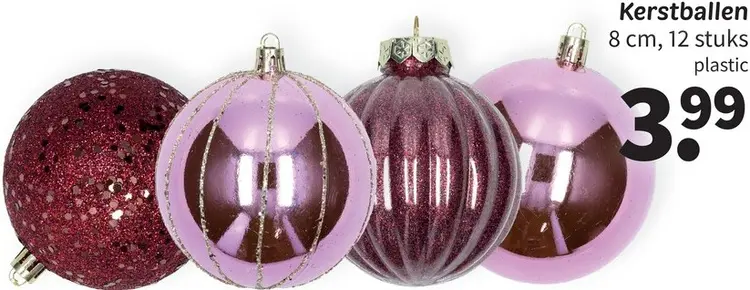 Promotie: Kerstballen