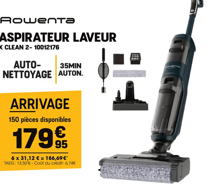 Offre: Aspirateur laveur x clean 2-