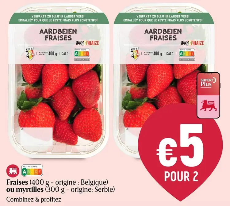 Offre: Fraises