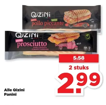 Aanbieding: Alle Qizini Panini