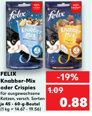 Aanbieding: Knabber-Mix oder Crispies
