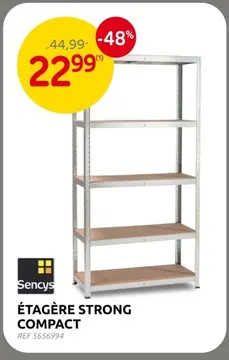 Offre: Étagère strong compact