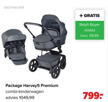 Aanbieding: Package Hervey5 Premium combi-kinderwagen