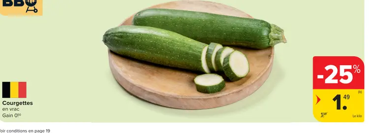 Offre: Courgettes