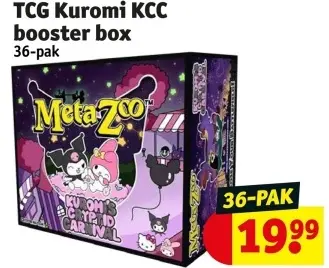 Promotie: TCG Kuromi KCC booster box