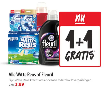 Aanbieding: Alle Witte Reus of Fleuril