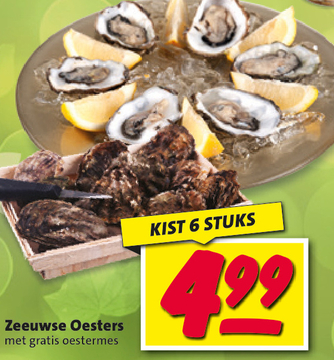 Aanbieding: Zeeuwse Oesters met gratis oestermes