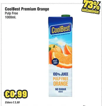 Aanbieding: CoolBest Premium Orange