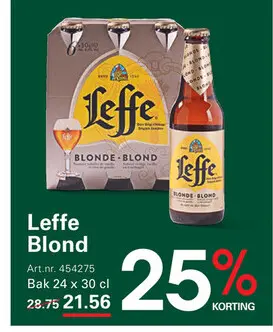 Aanbieding: Leffe Blond