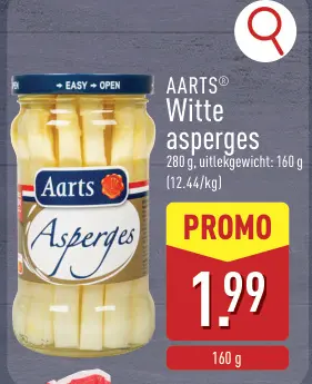 Promotie: Witte asperges