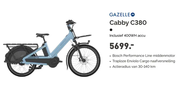 Aanbieding: Cabby C380