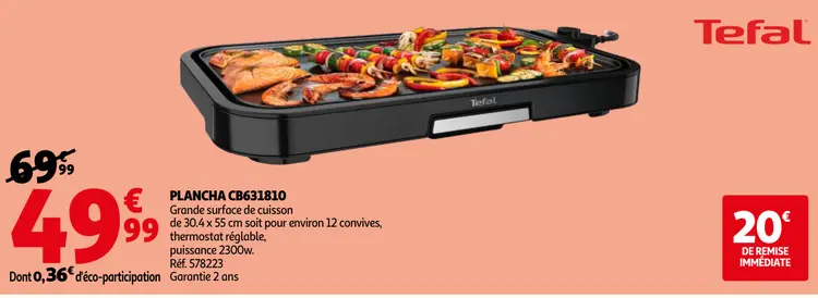Offre: Plancha cb631810