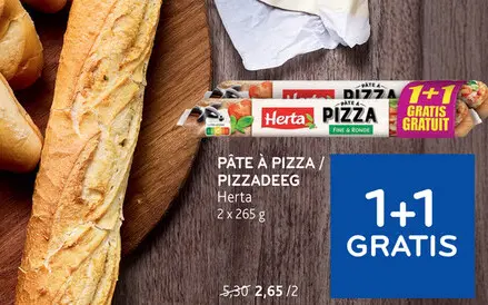 Offre: Pâte à pizza / pizzadeeg