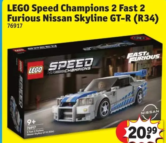 Promotie: LEGO Speed Champions 2 Fast 2 Furious Nissan 