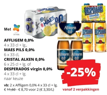 Aanbieding: AFFLIGEM 0,0%