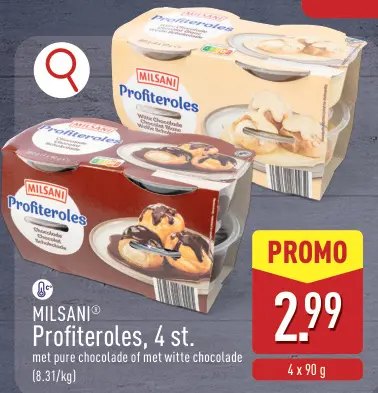 Promotie: Profiteroles