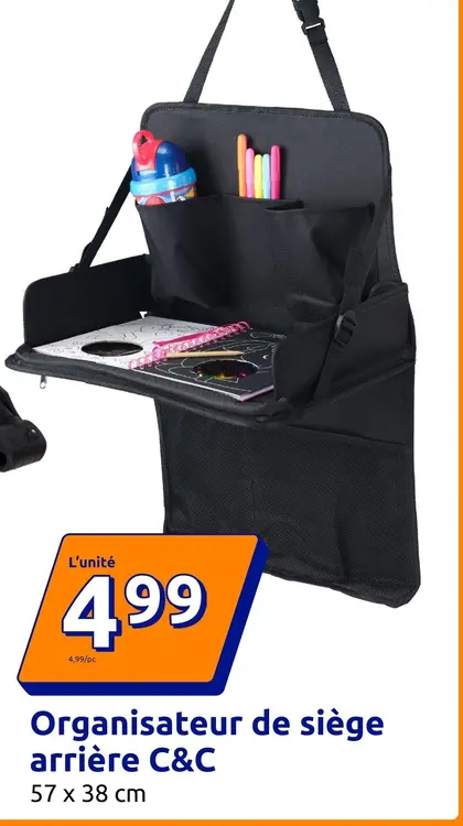 Offre: Organisateur de siège arrière