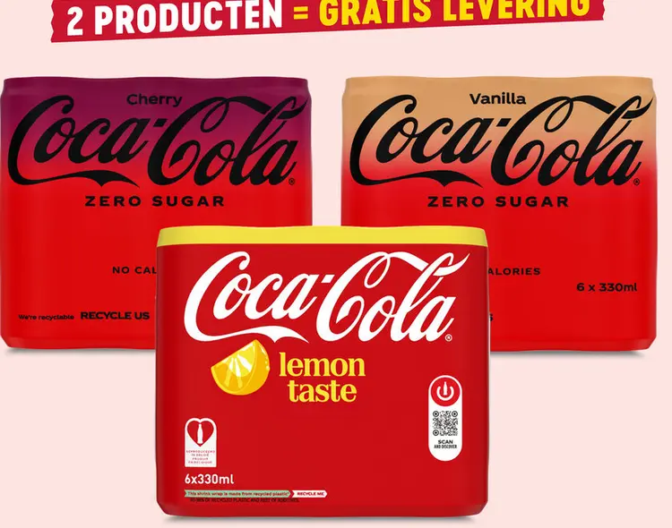 Promotie: Coca-Cola Zero Sugar