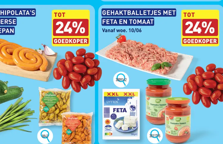 Promotie: Gehaktballetjes met Feta en Tomaat
