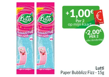 Promotie: Paper Bubblizz Fizz