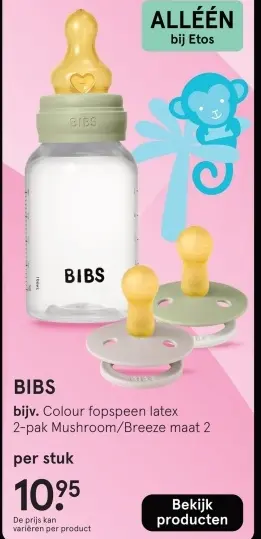 Aanbieding: Colour fopspeen latex