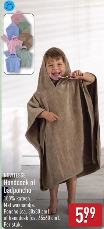 Aanbieding: Handdoek of badponcho